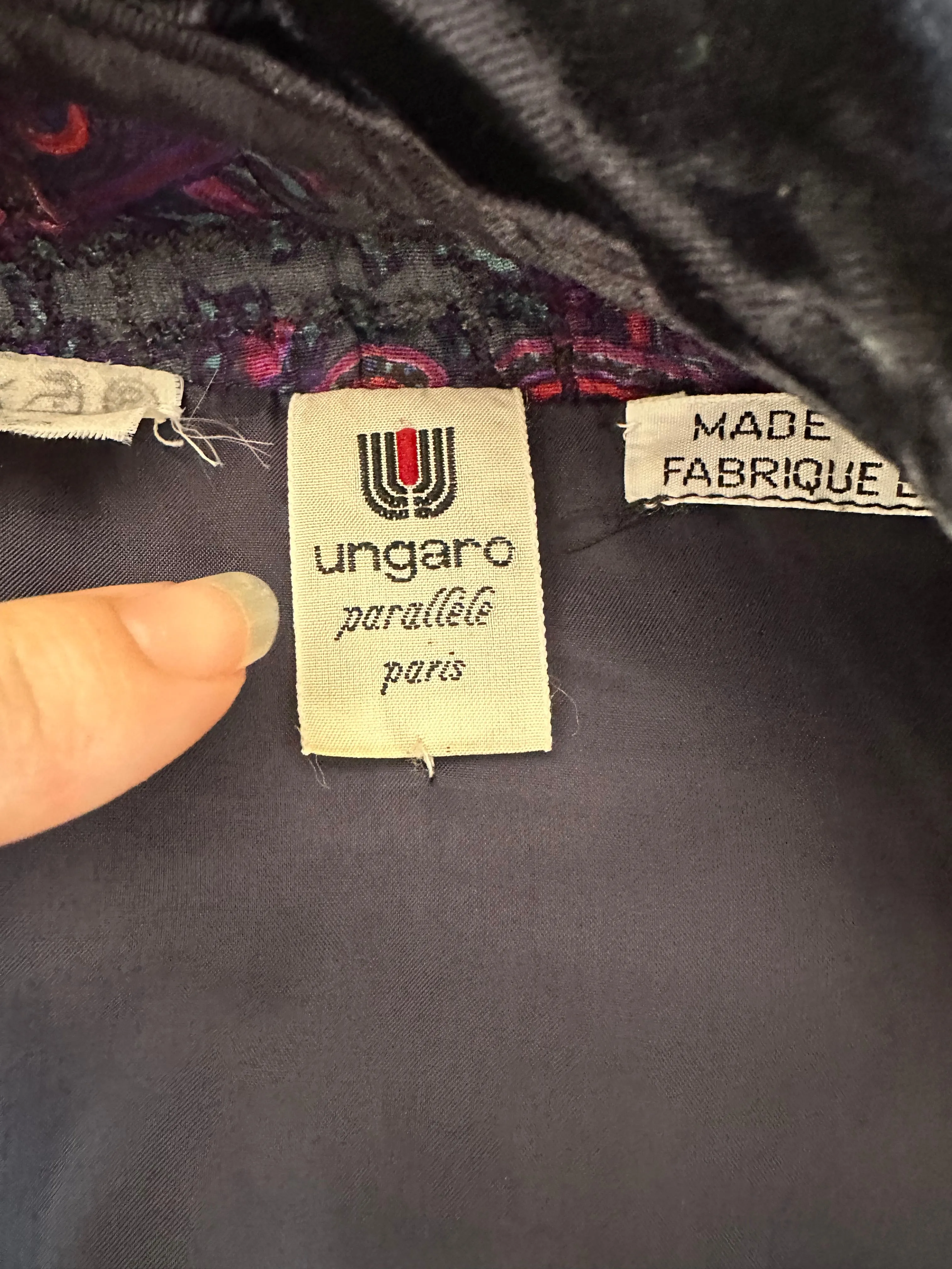 1980s Ungaro Parallele Quilted Jacket (10-14)