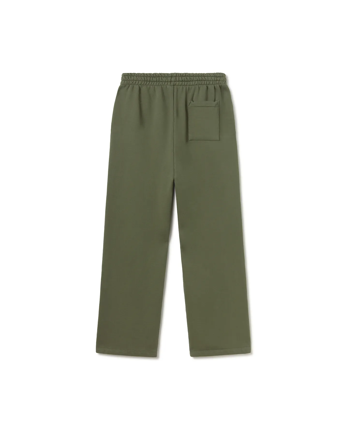 600 GSM 'Olive' Straight-leg Pants