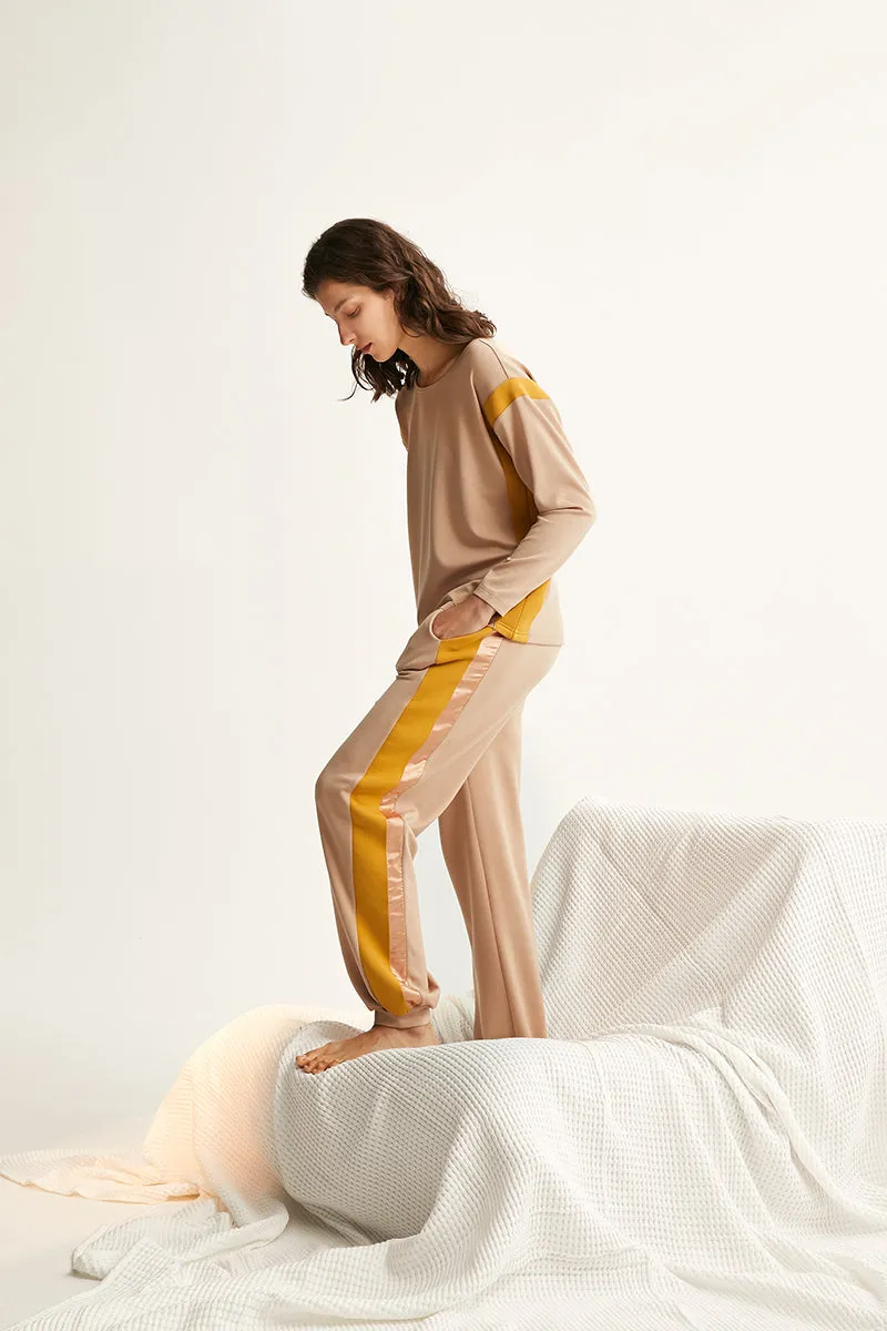 Air Cotton Men's And Women's Loose-fitting Sweaters, Home Wear, Pajamas, Two-piece Suit