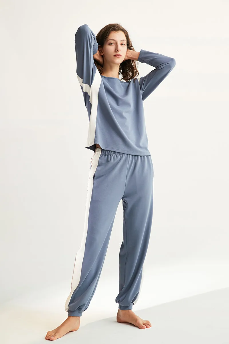 Air Cotton Men's And Women's Loose-fitting Sweaters, Home Wear, Pajamas, Two-piece Suit