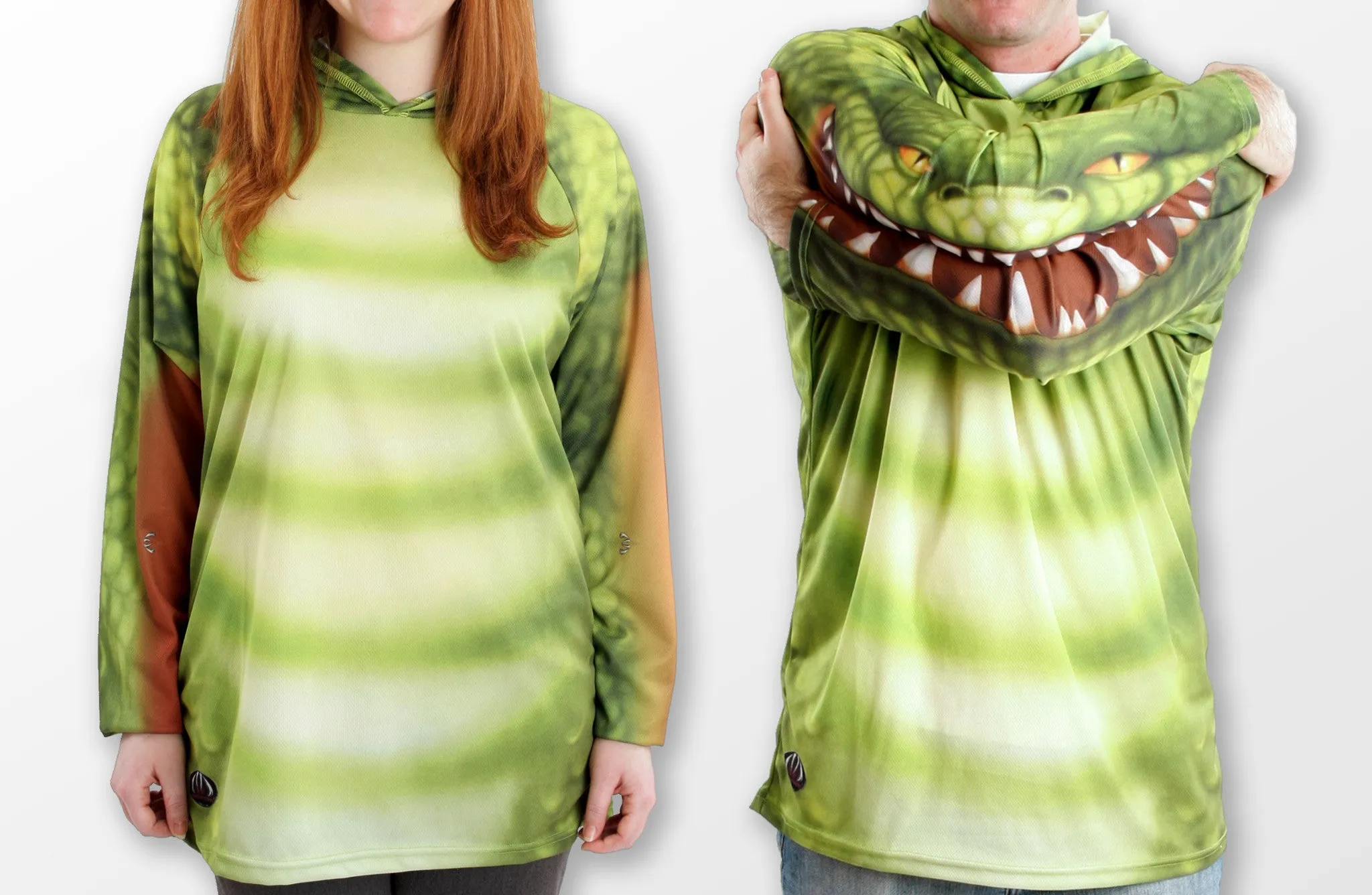 ALLIGATOR Hoodie Chomp Shirt by MOUTHMAN®