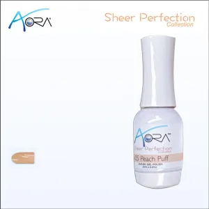 Aora Sheer Gel 0.5 oz. - #5 Peach Puff