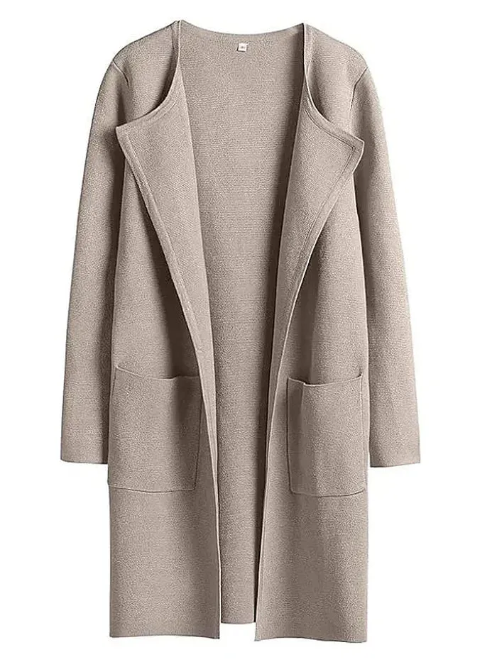Appehinglaus - New Style Lapel Classy Coatigan - End-of-year Sale 50%