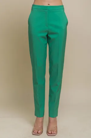 Apple Green Tailored Pants