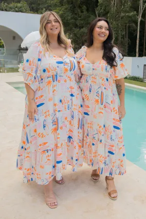 Austin Midi Dress | Surf's Up