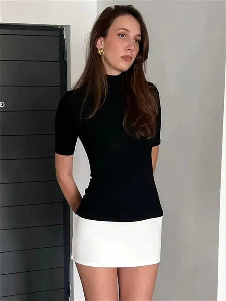 Autumn - Effortlessly Chic Tailored Fit Woman's Mini Dress