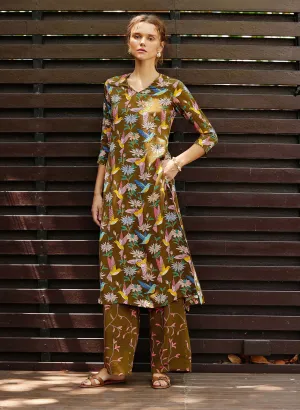 Aviary kurta and straight pants