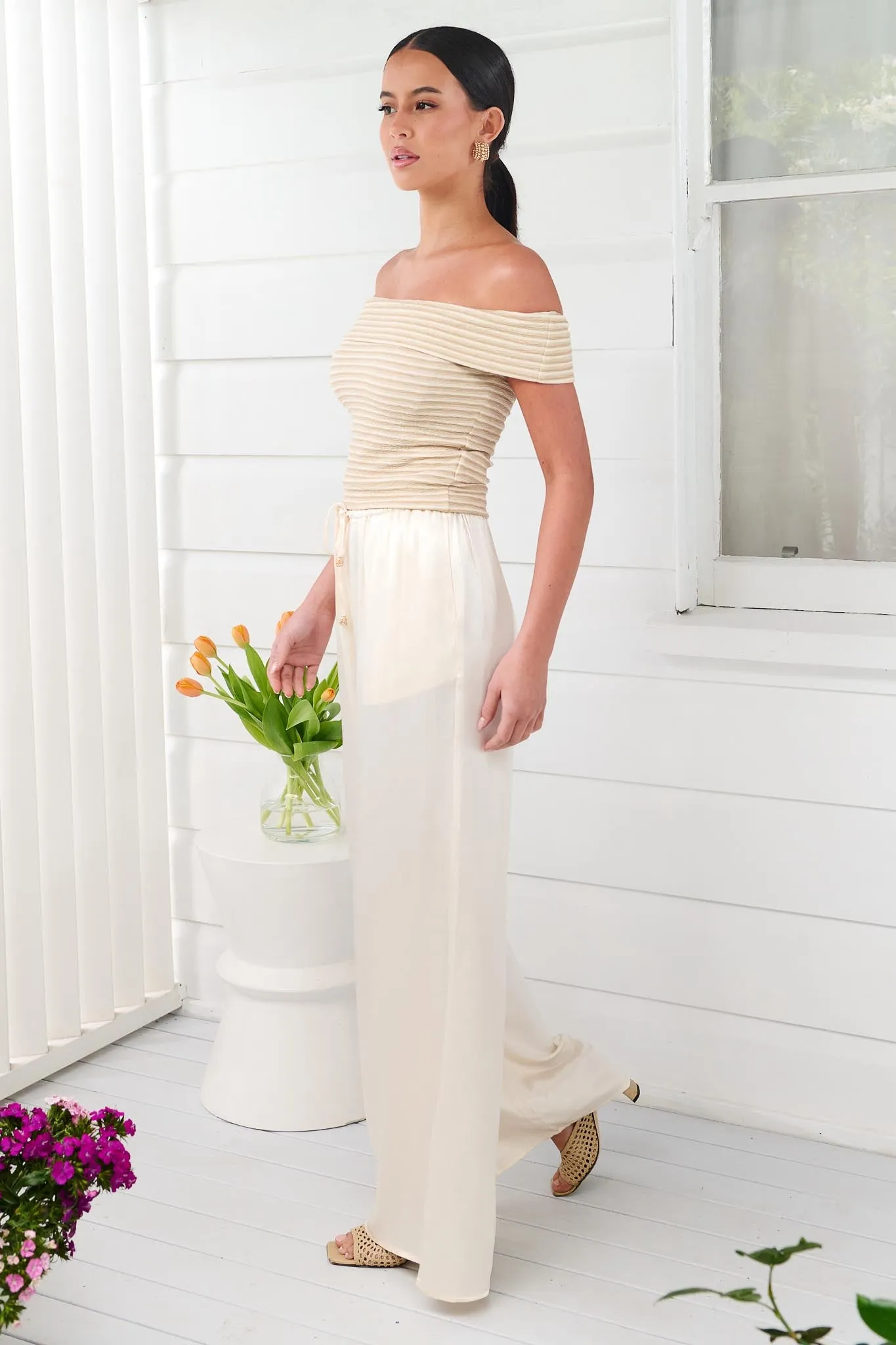Bailey Pants - Cream