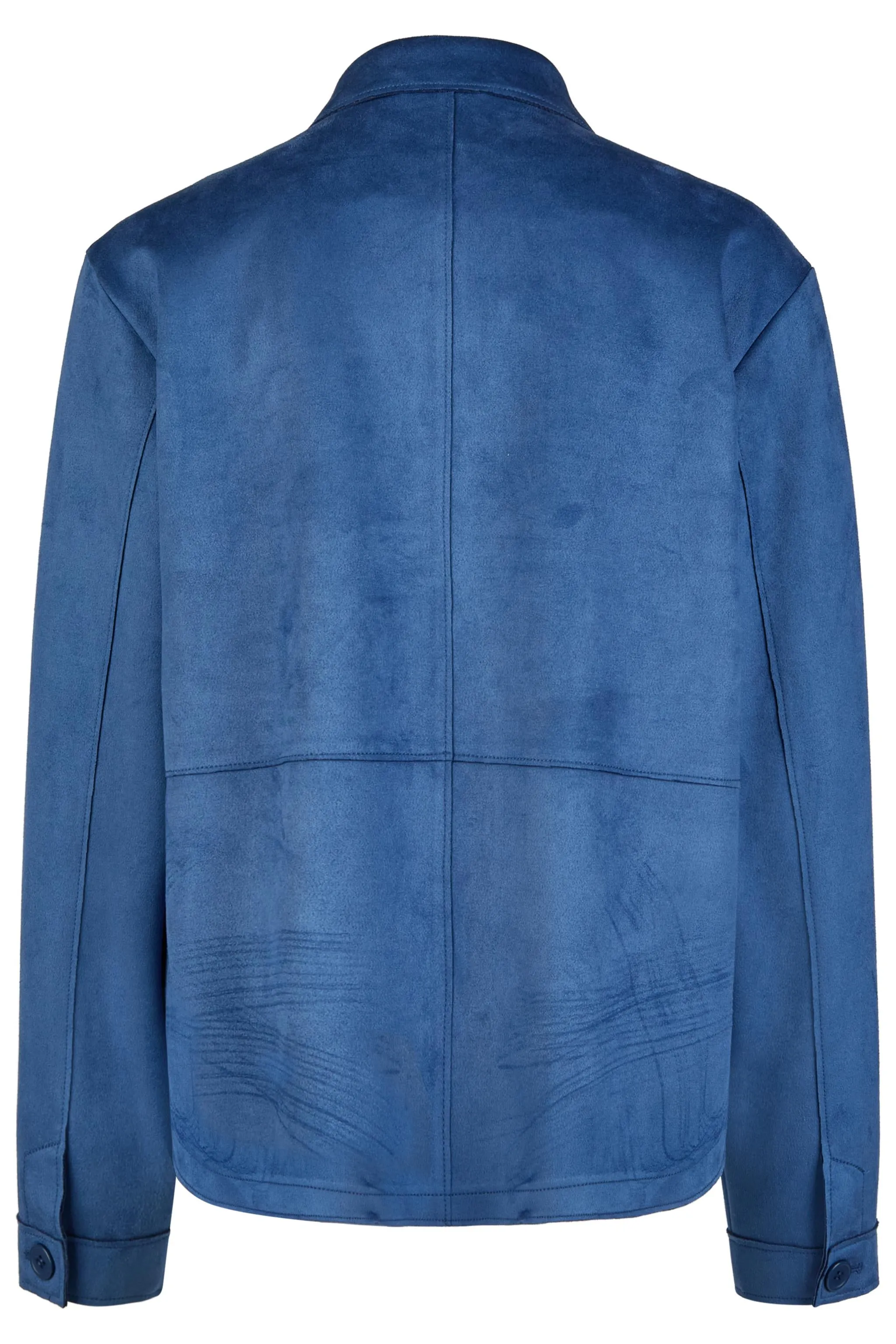 Barbara Lebek Azure Faux Suede Shacket 85020052