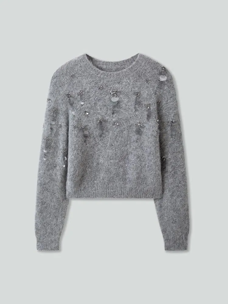 Beaded Sweater