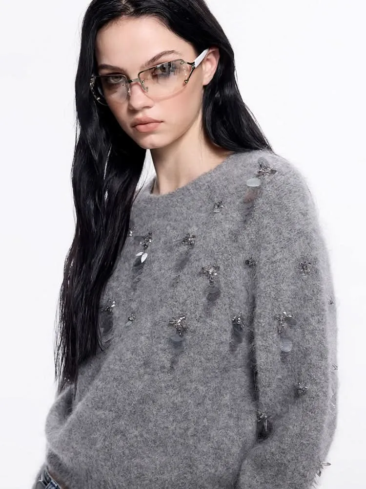 Beaded Sweater