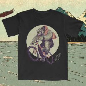 Bear on a Tear: Mountain Biking Mayhem T-Shirt