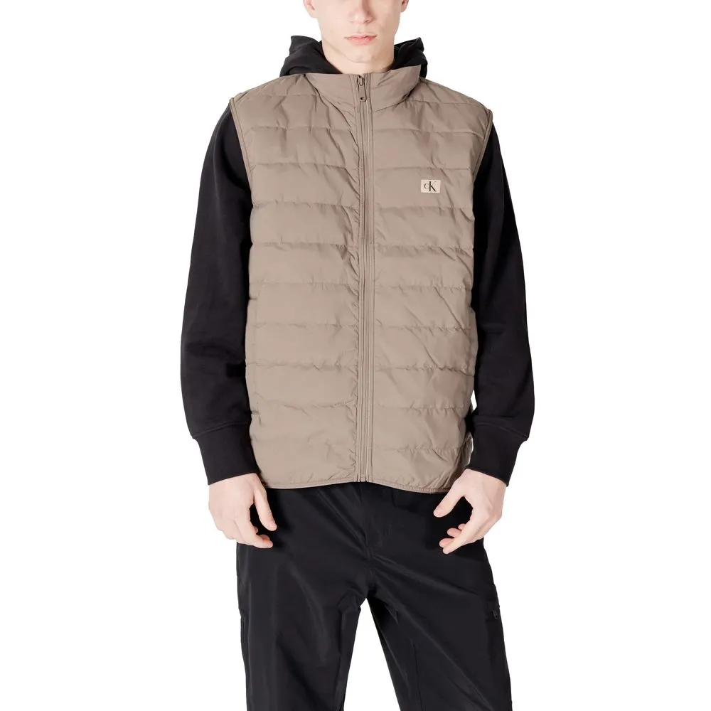 Beige Recycled Polyamide Jacket