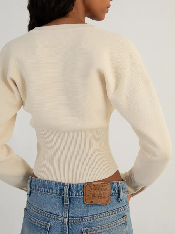BerryBetty - New Women's Fit Sexy Cardigan Button Sweater