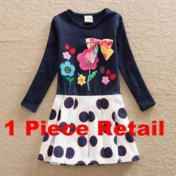 Best 2-8 Year Old Dresses For Girls Cartoon Princess Party Children Beauty