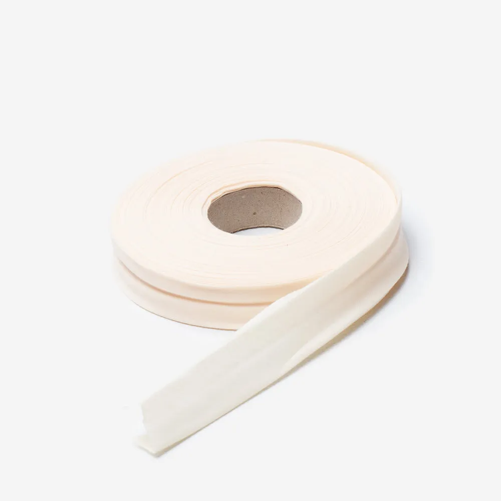 Bias Binding 15mm (20m Rolls) - Dark Cream