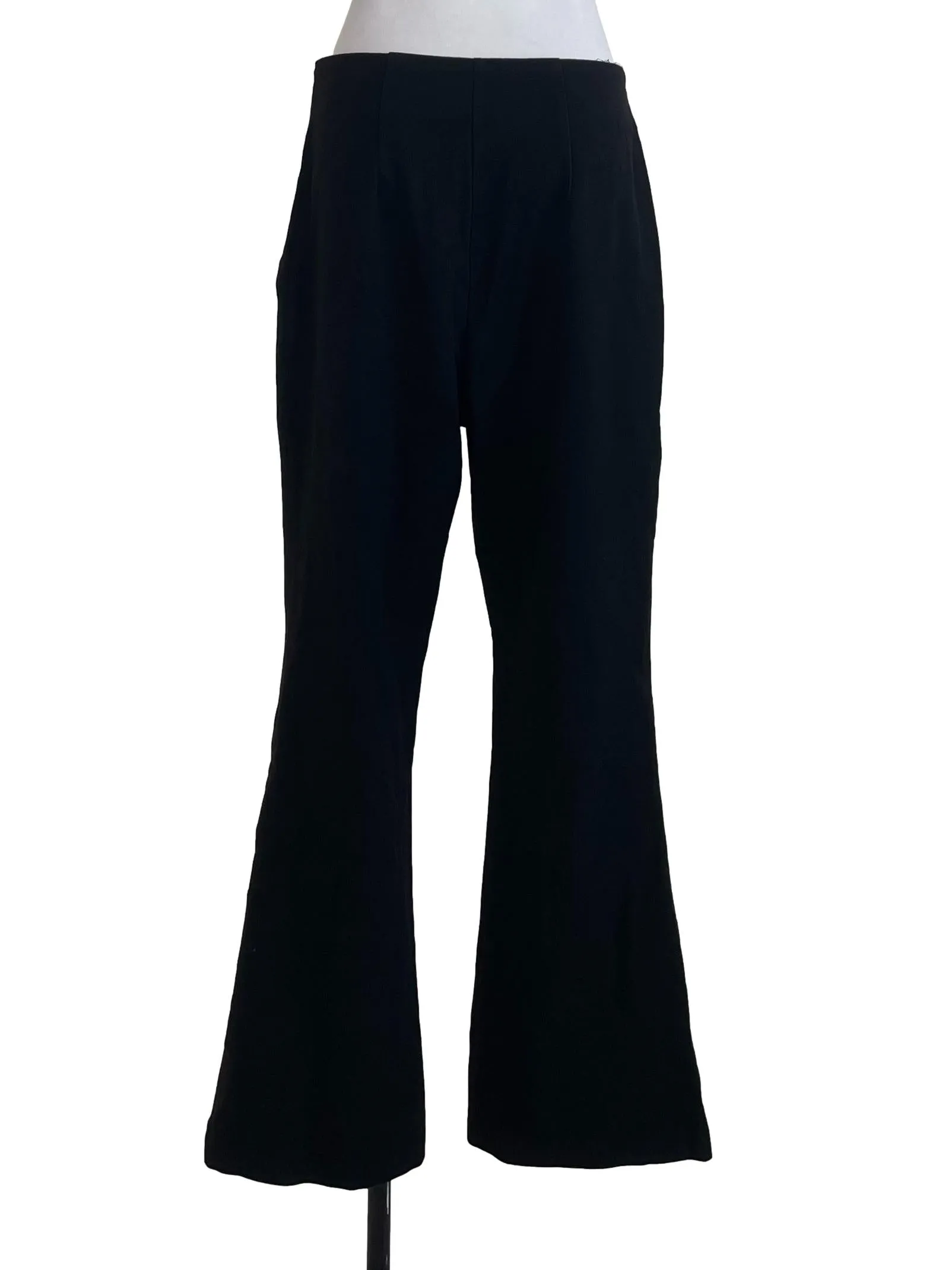 Black Straight Pants
