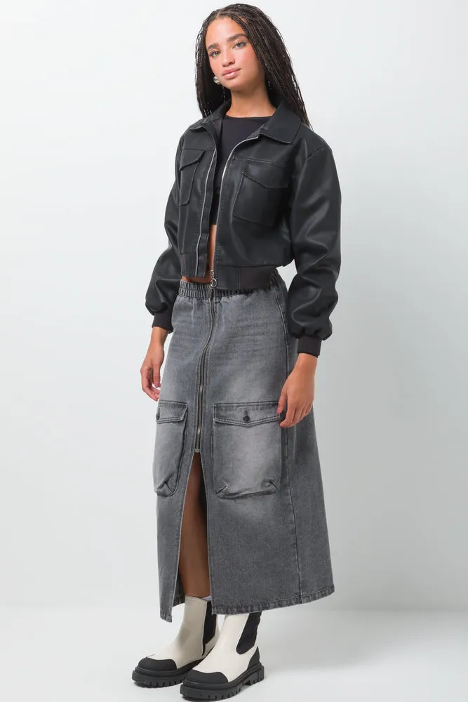 Bomber Jacket Black