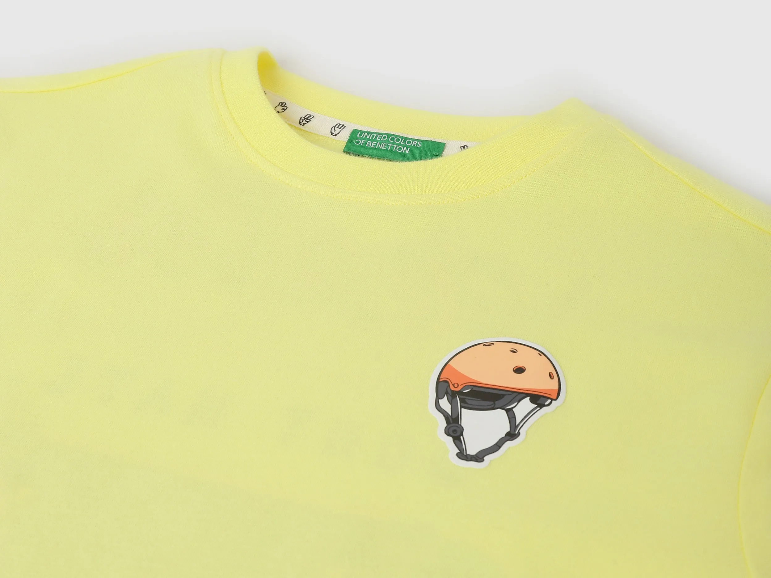 Boxy Fit Round Neck Printed T-shirts