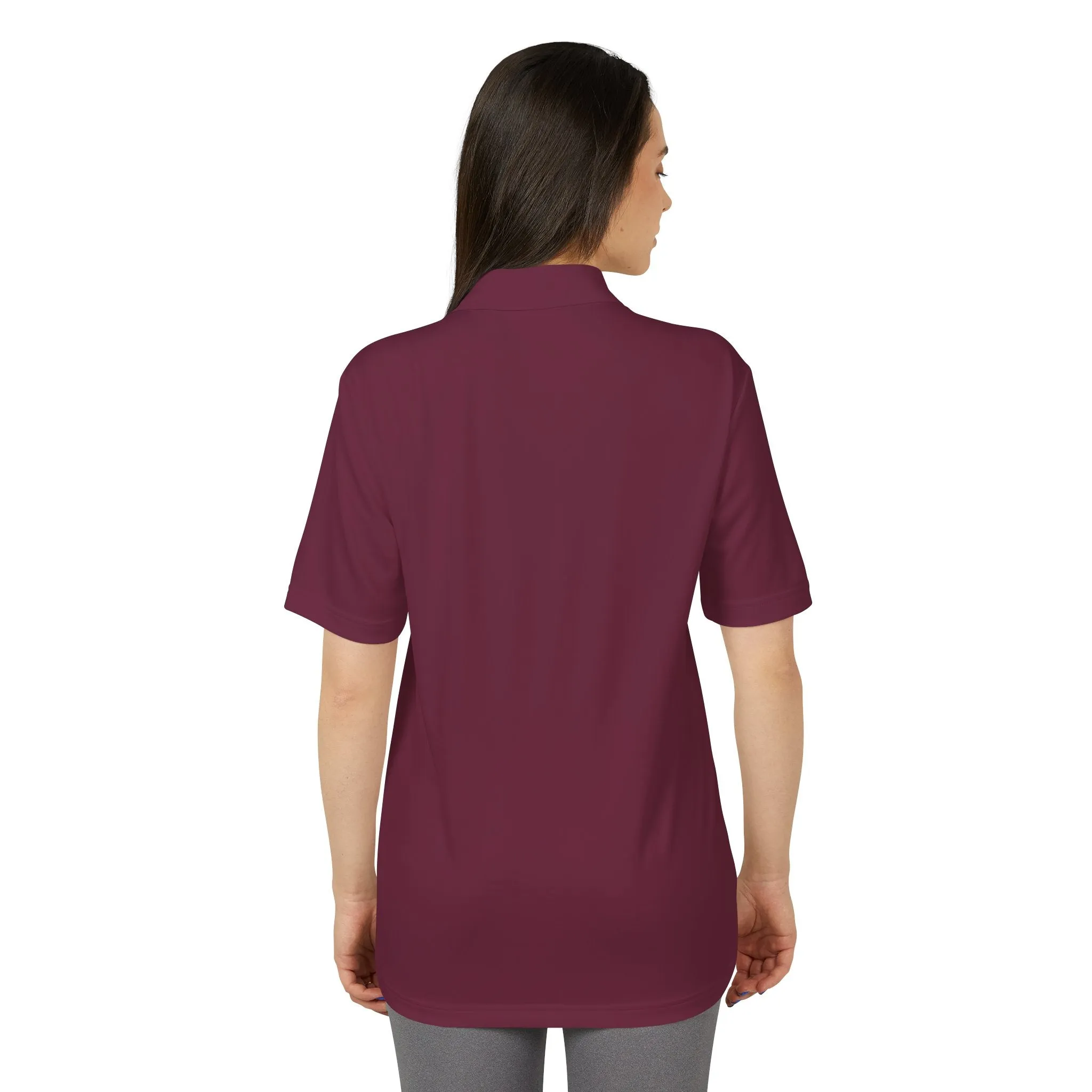 Bright Orange Performance Polo for Active Life – Perfect for Sports & Casual Wear