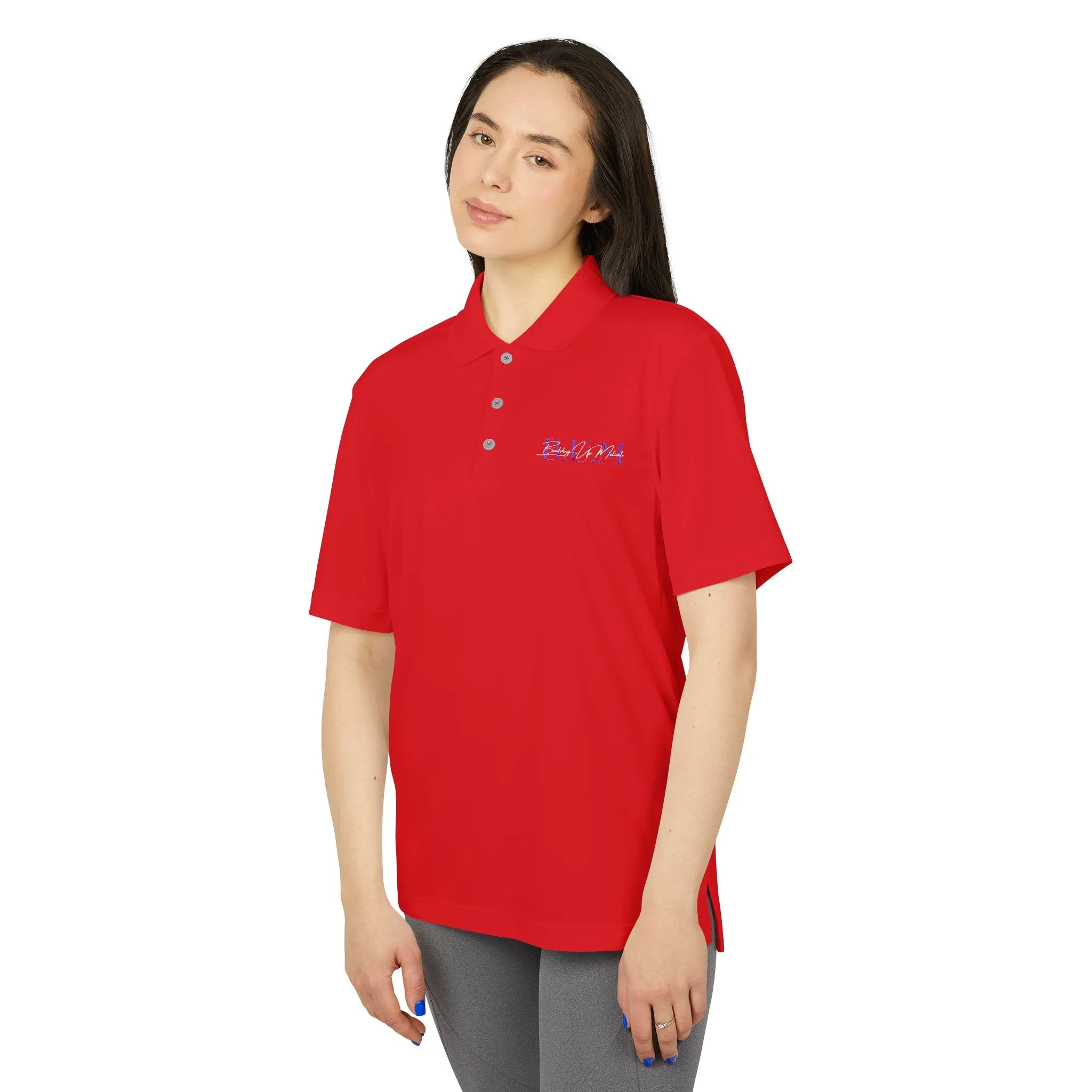 Bright Orange Performance Polo for Active Life – Perfect for Sports & Casual Wear
