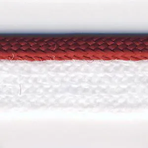 Bright Piping #10 Scarlet & White