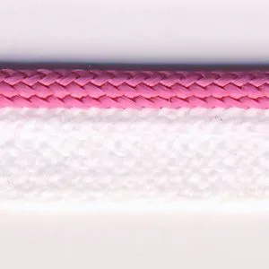 Bright Piping #12 Fandango Pink & White