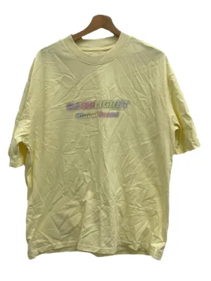 Bright Yellow Roundneck Graphic Tee