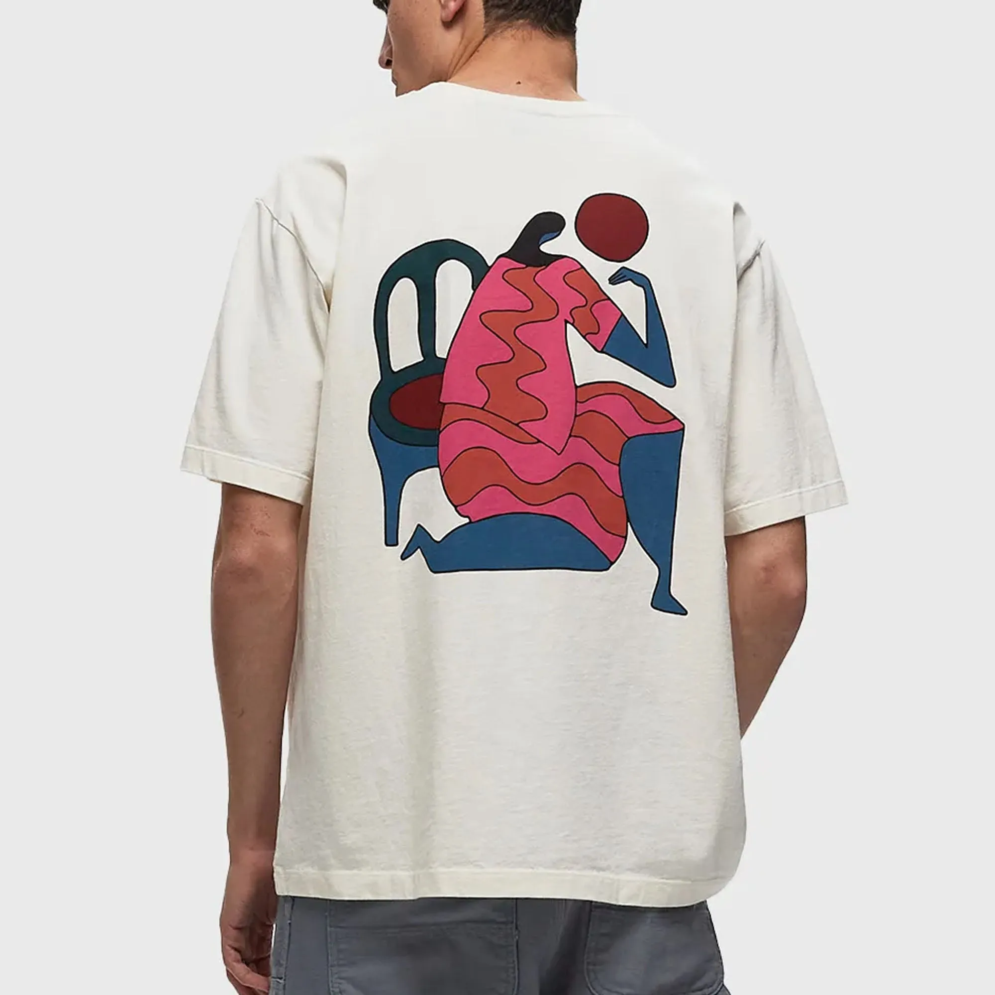 By Parra Mens Face Ball Tee