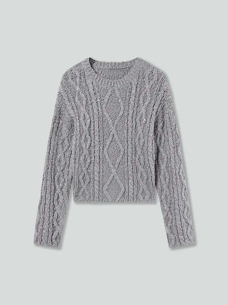 Cable-Knit Cardigan