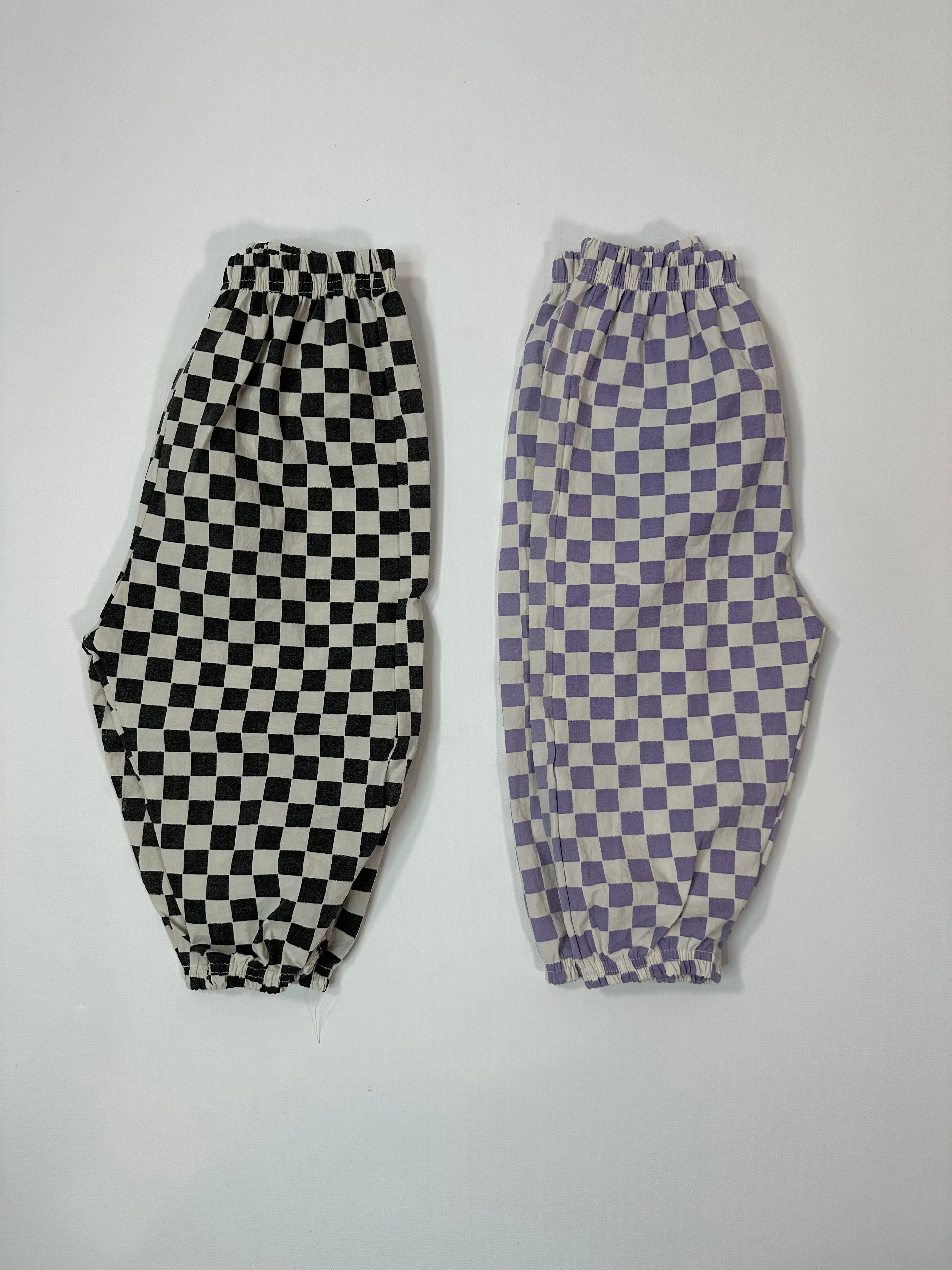 Checkered Spring Lightweight Pants