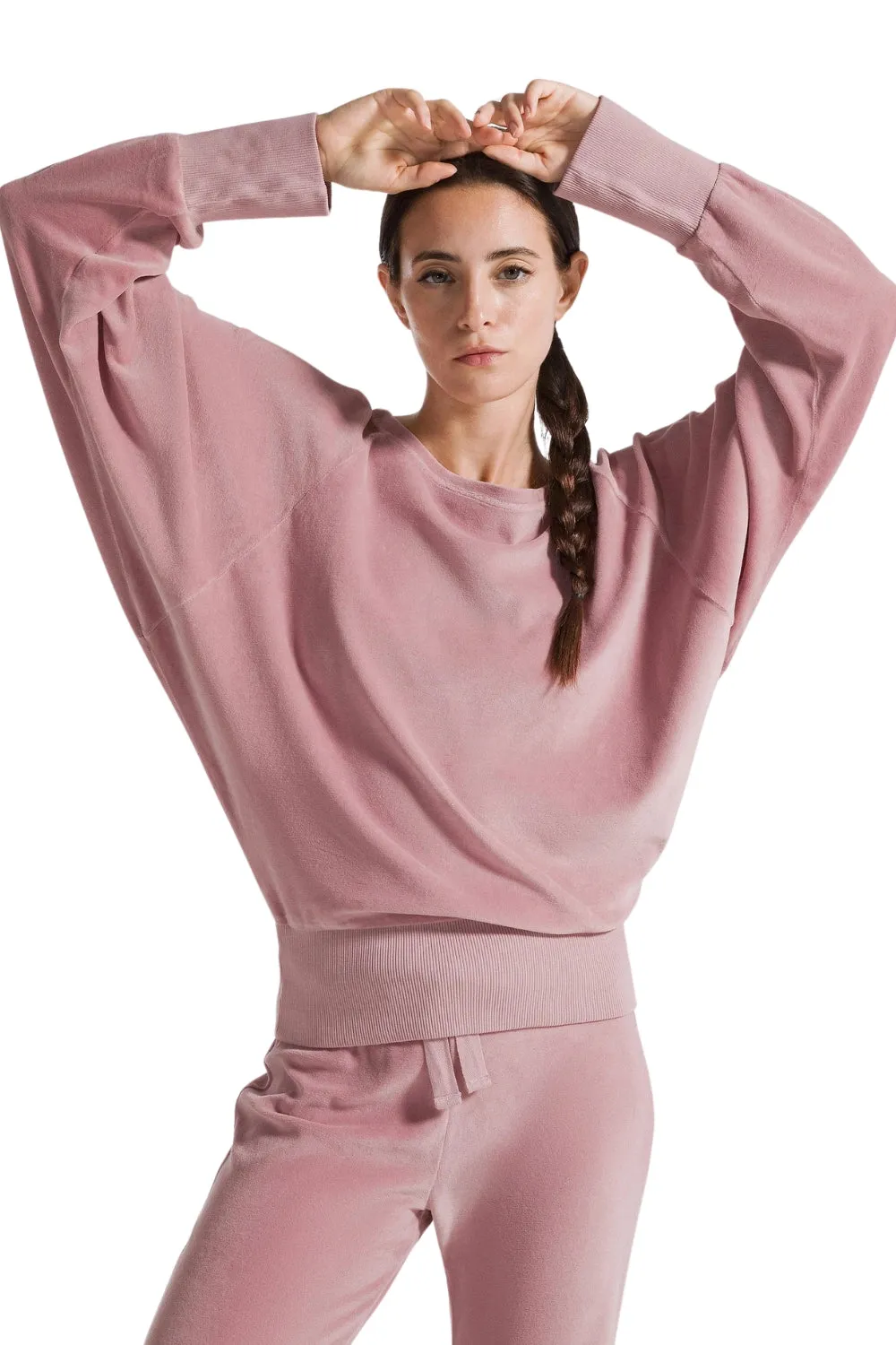 CHENILLE LOUNGE SWEATSHIRT