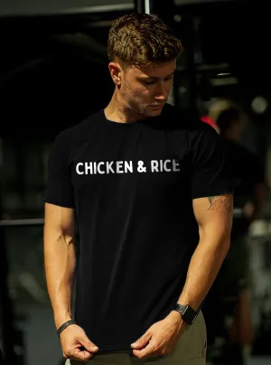 Chicken & Rice Printed Men's T-shirt