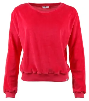 CHILLS & FEVER Lima sweater rouge red women