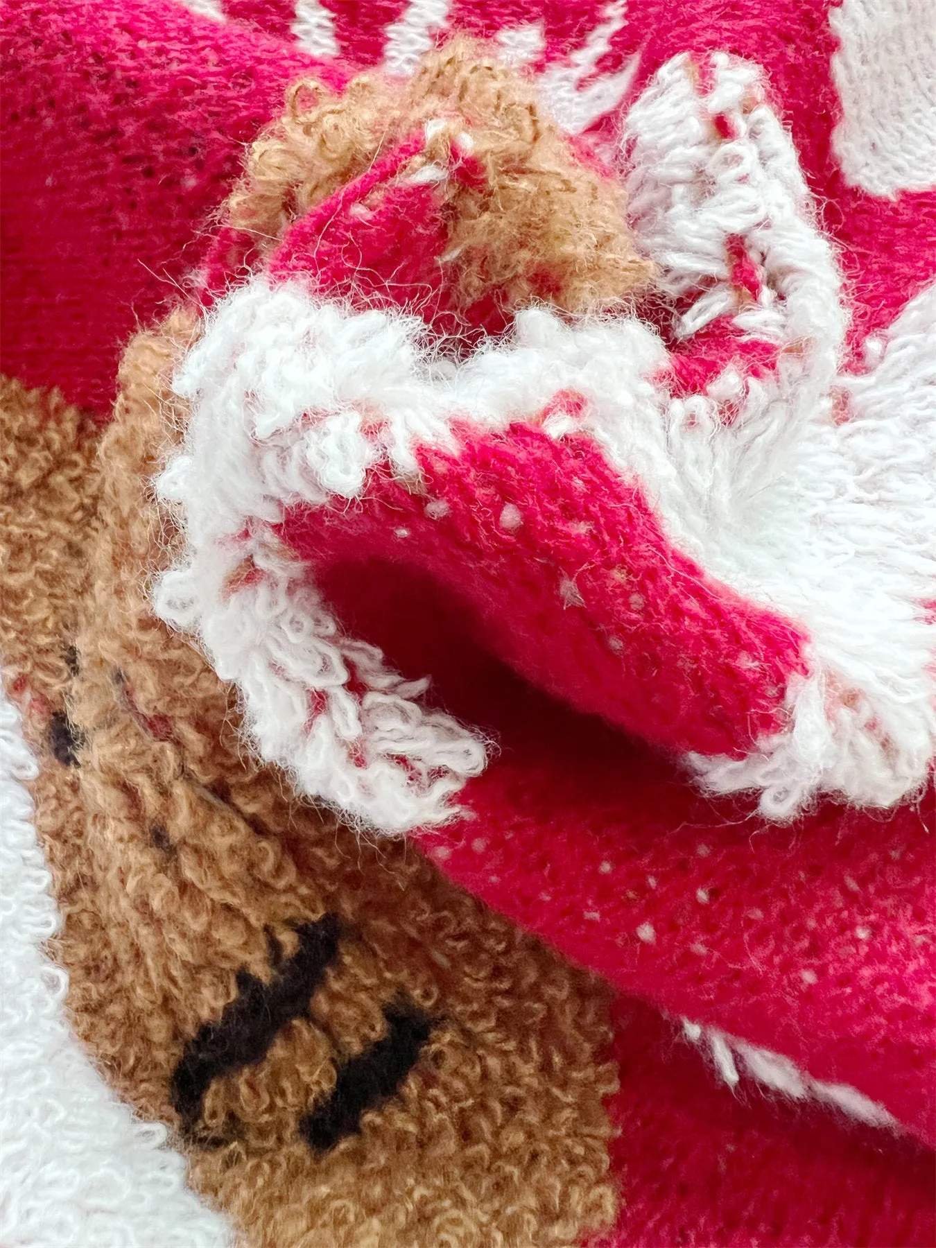 Christmas Crewneck Casual Stretchy Knitted Sweater