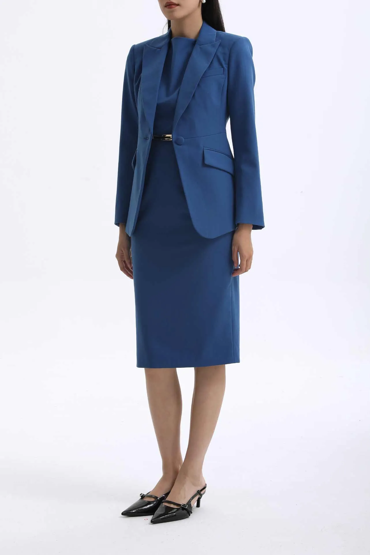 CLASSIC JACKET IN DARK BLUE