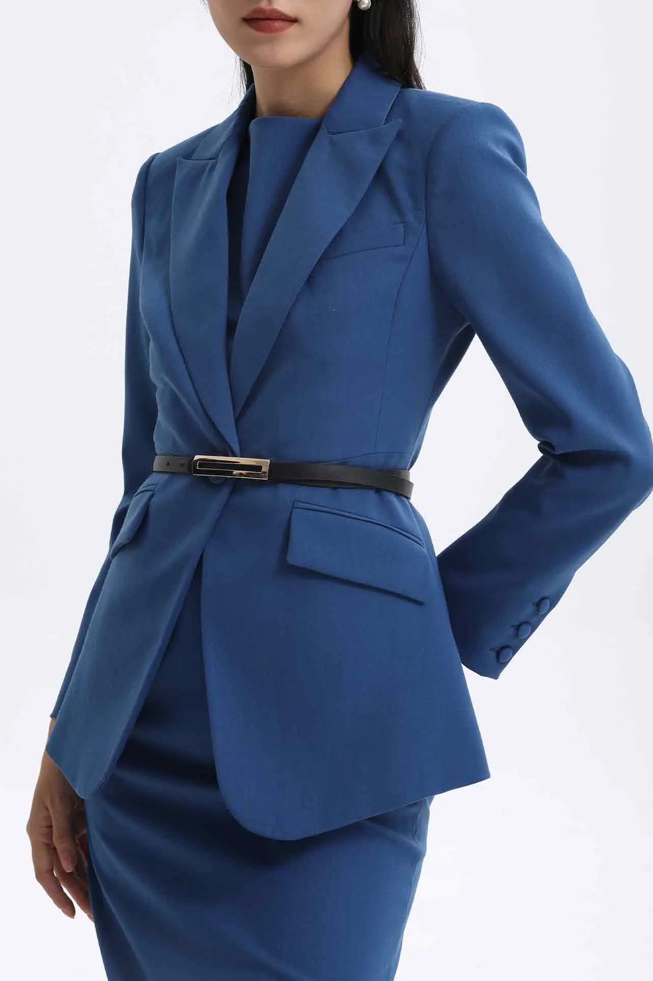 CLASSIC JACKET IN DARK BLUE