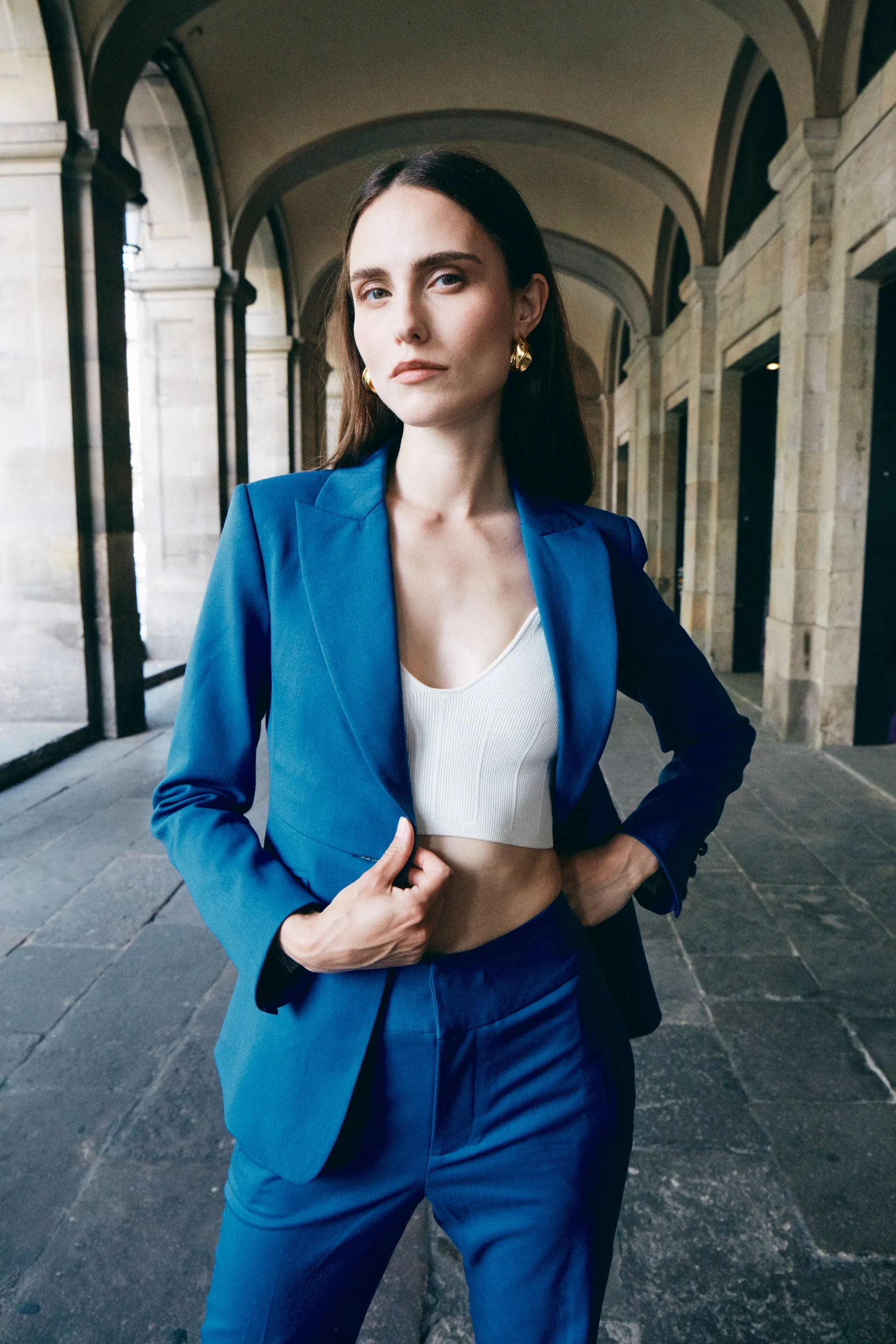 CLASSIC JACKET IN DARK BLUE