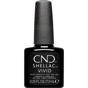CND Shellac - Vivid Collection - Black Tuxedo #700 / 0.25 fl. oz. - 7.3 mL.