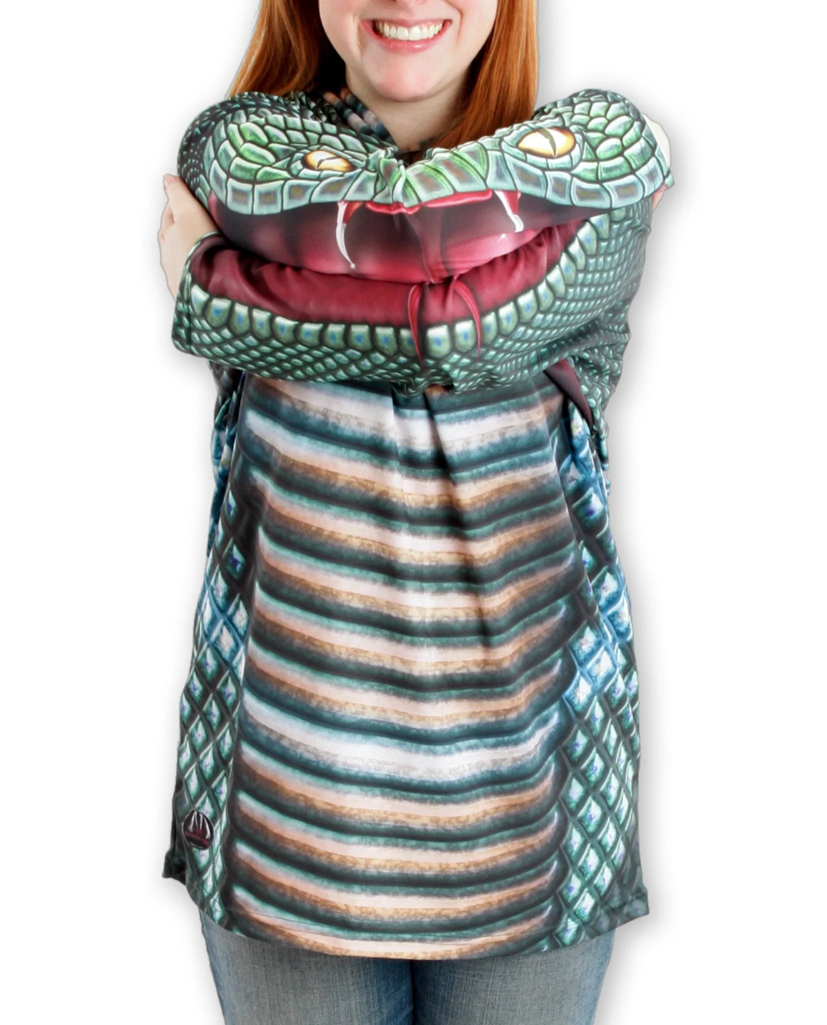 COBRA SNAKE Hoodie Chomp Shirt by MOUTHMAN®