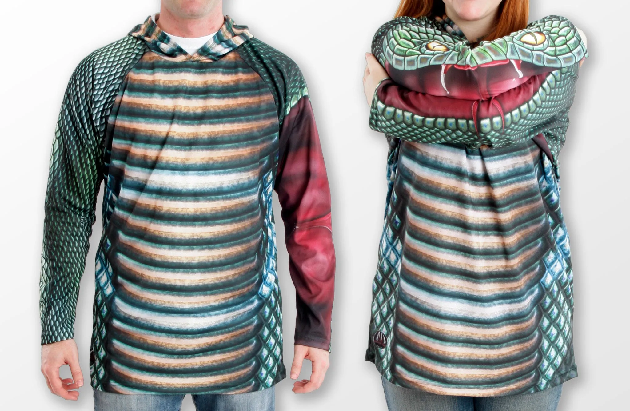 COBRA SNAKE Hoodie Chomp Shirt by MOUTHMAN®