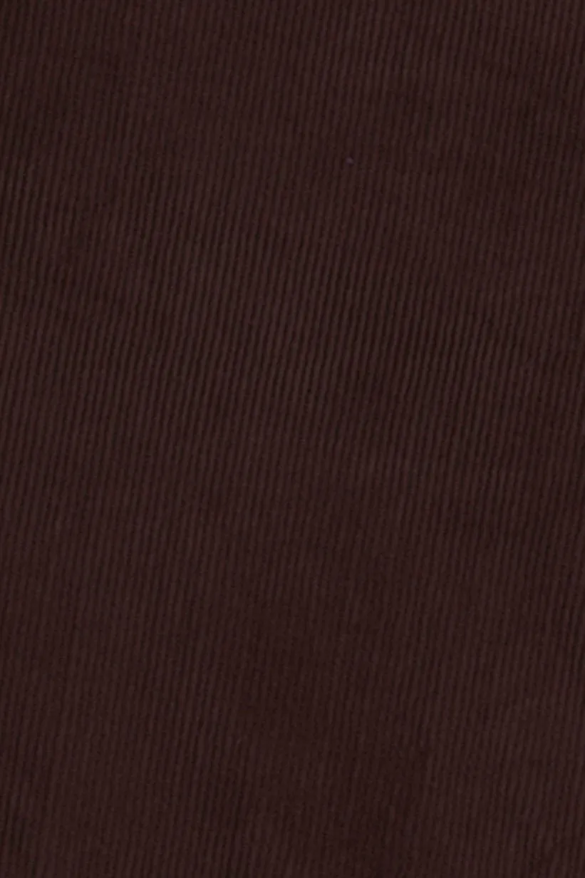 Coffee Brown Classic Cargo Corduroy