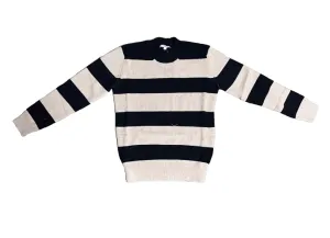 Corfu Womens Bold Stripe Knit Pullover