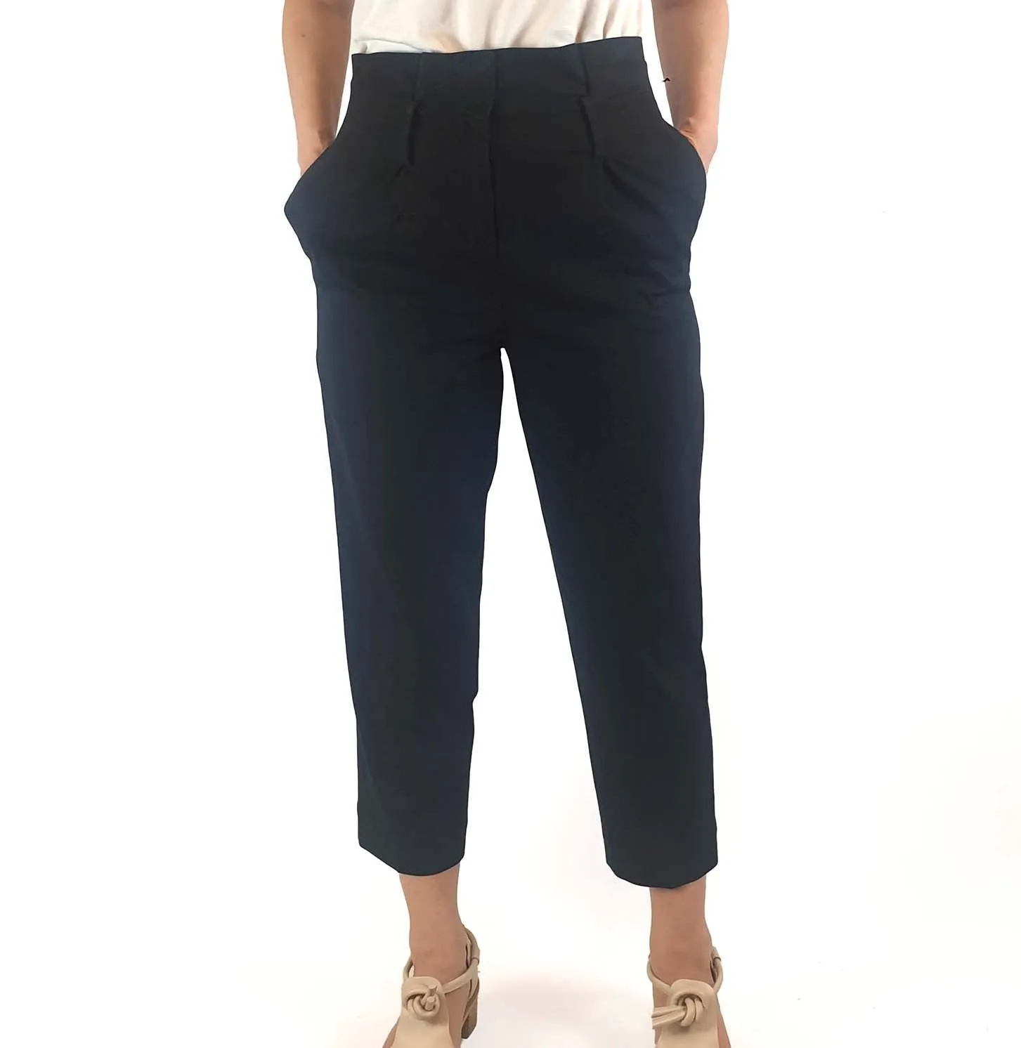 Cos black straight leg pants size 34 (best fits size AU 8)