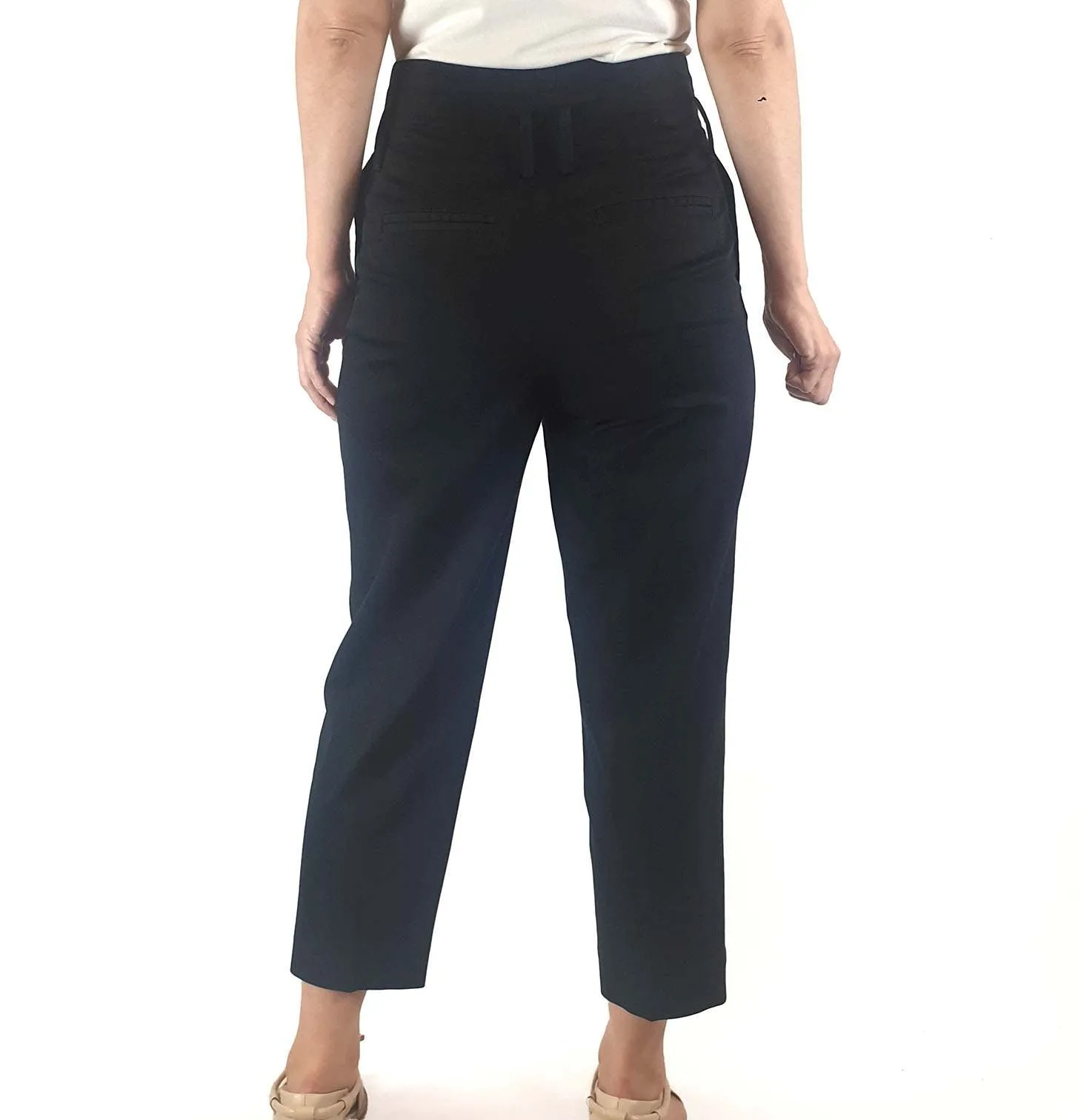 Cos black straight leg pants size 34 (best fits size AU 8)