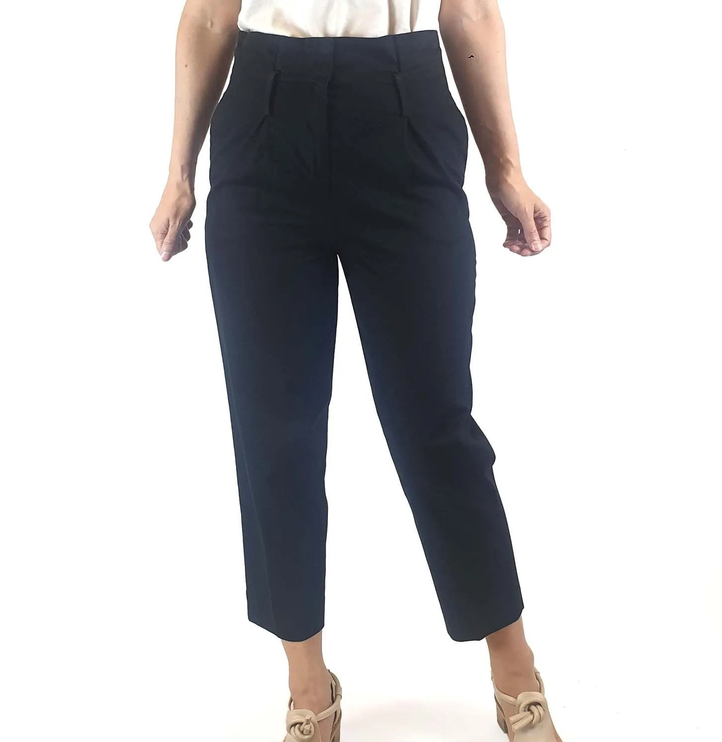 Cos black straight leg pants size 34 (best fits size AU 8)