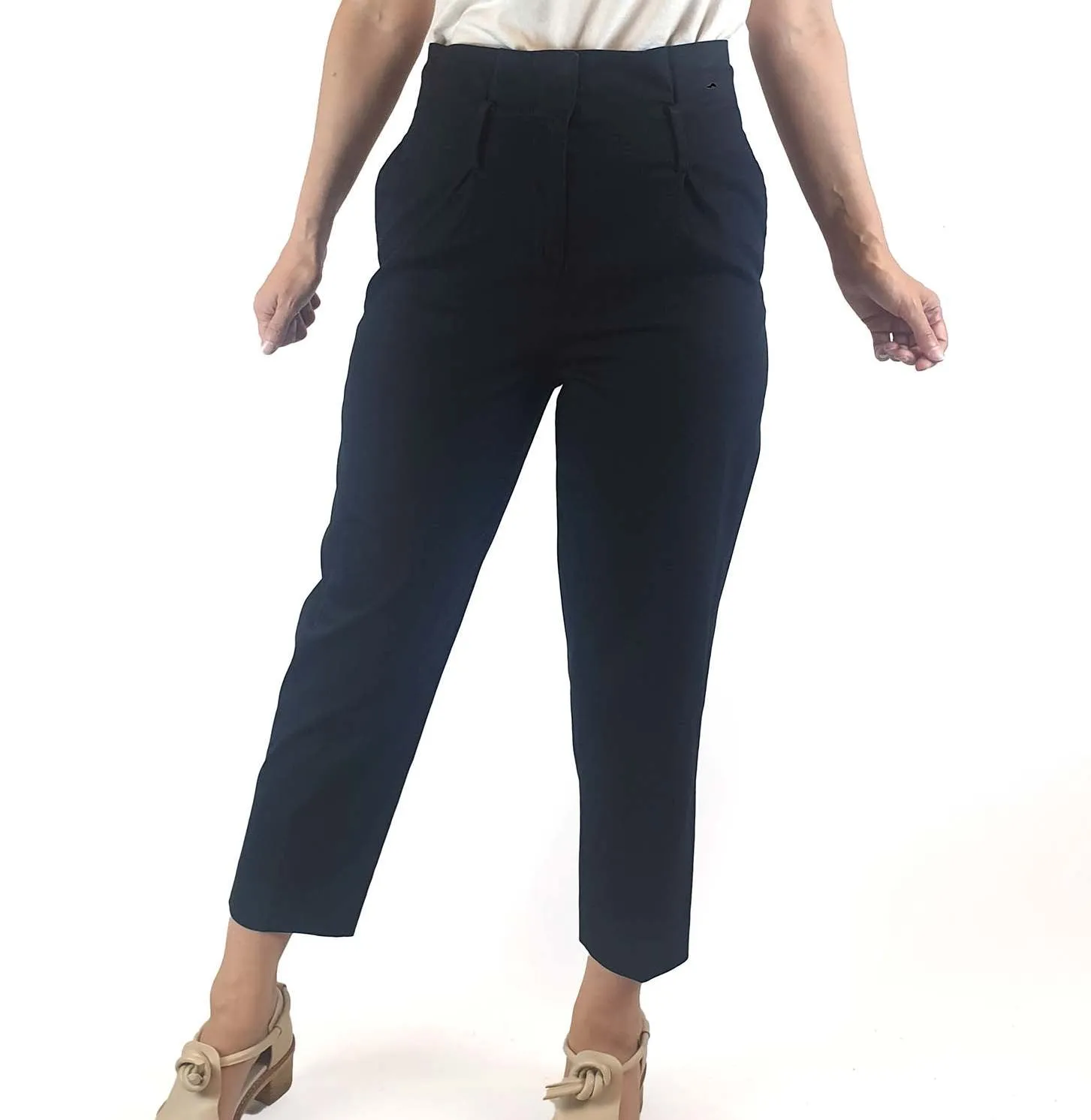 Cos black straight leg pants size 34 (best fits size AU 8)