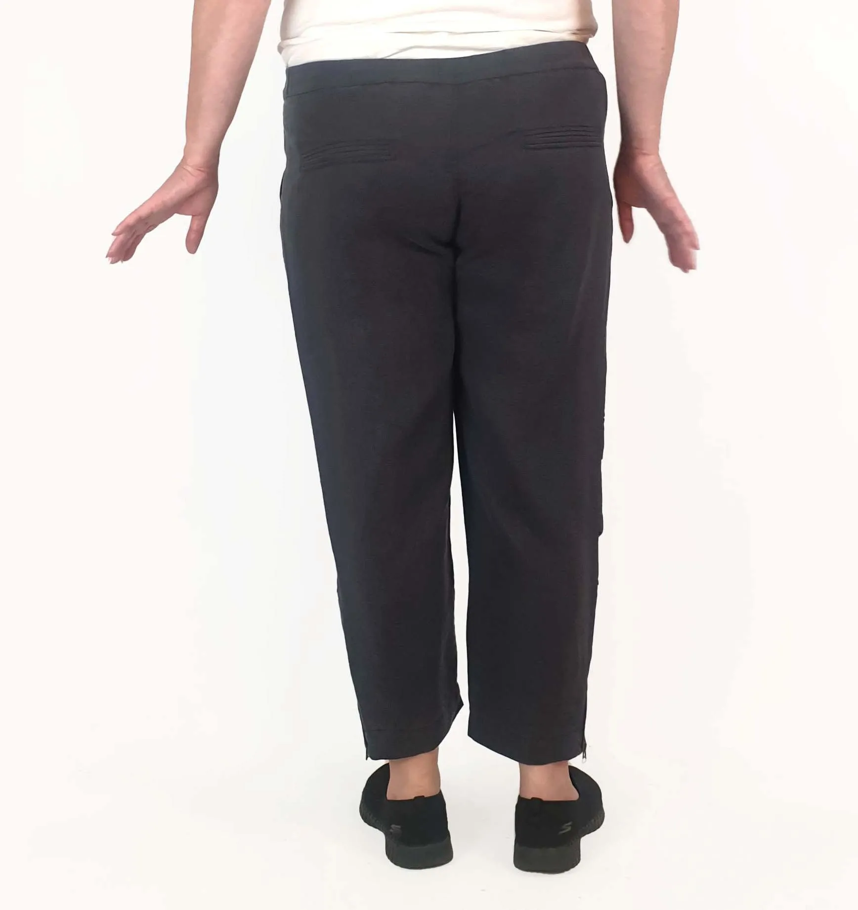 Country Road grey linen mix pants size 16