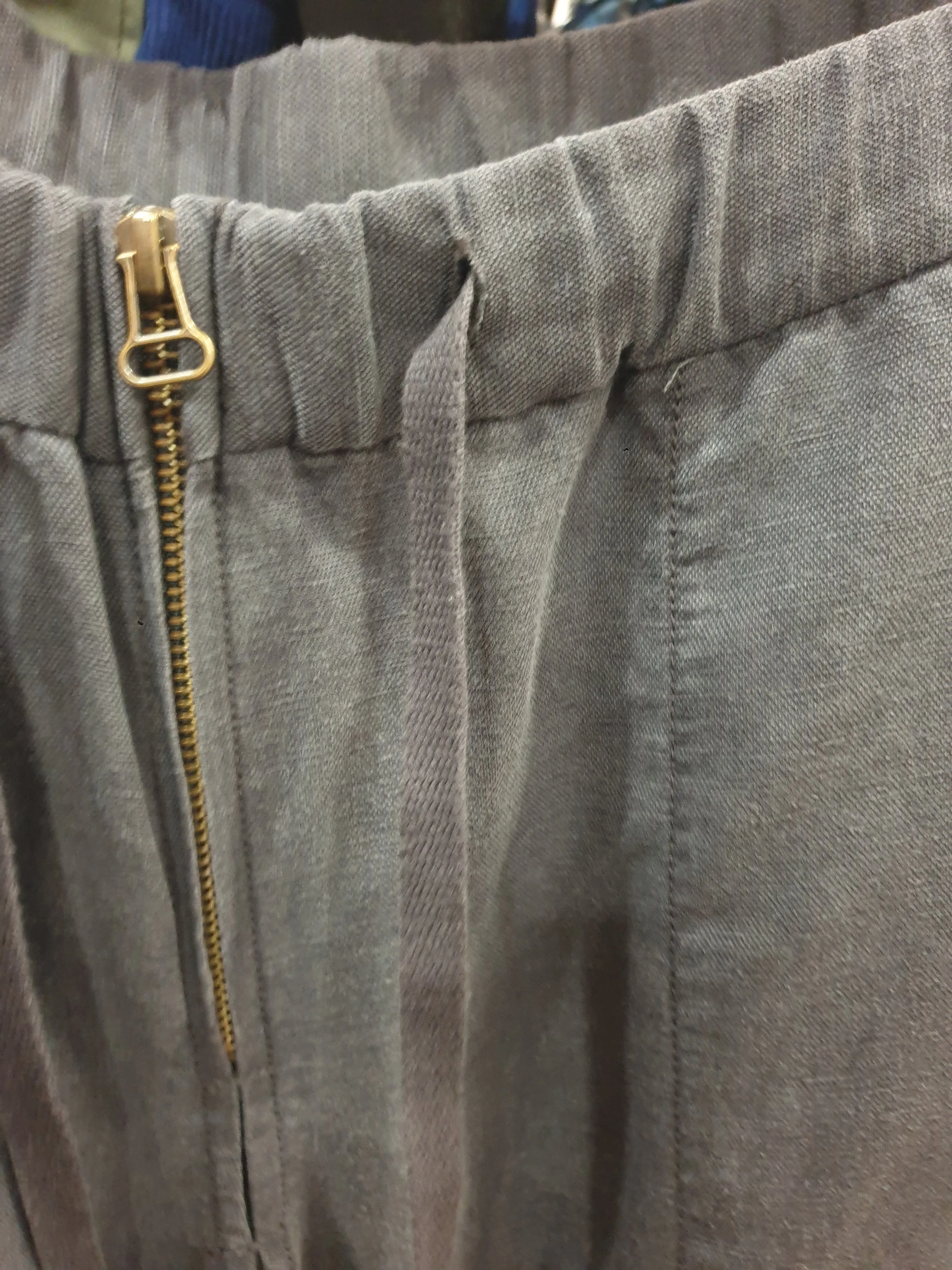 Country Road grey linen mix pants size 16