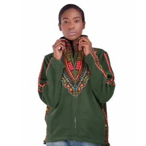 Dashiki Fleece Jacket